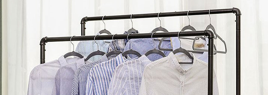 Double Clothes Rails & Racks | 2 Tier Clothes Rails – Displaysense