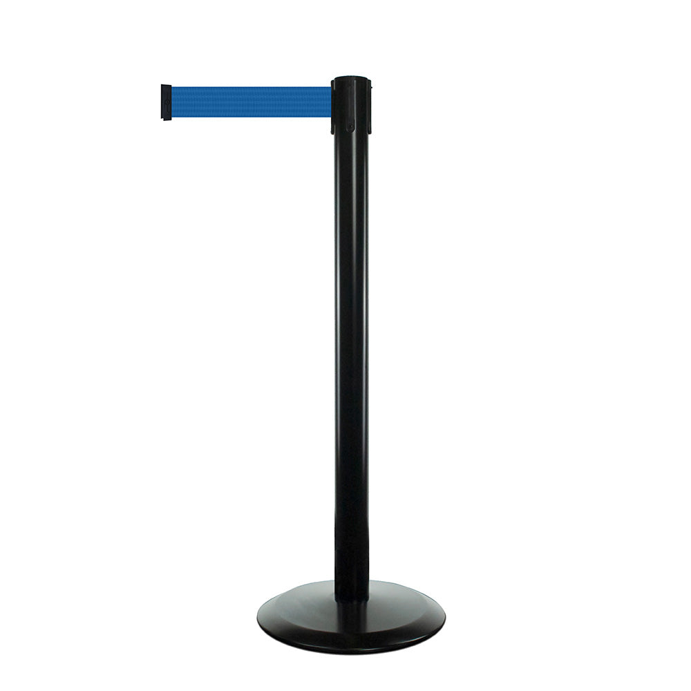 Advance Black Barrier Post - 3.65m Blue Belt