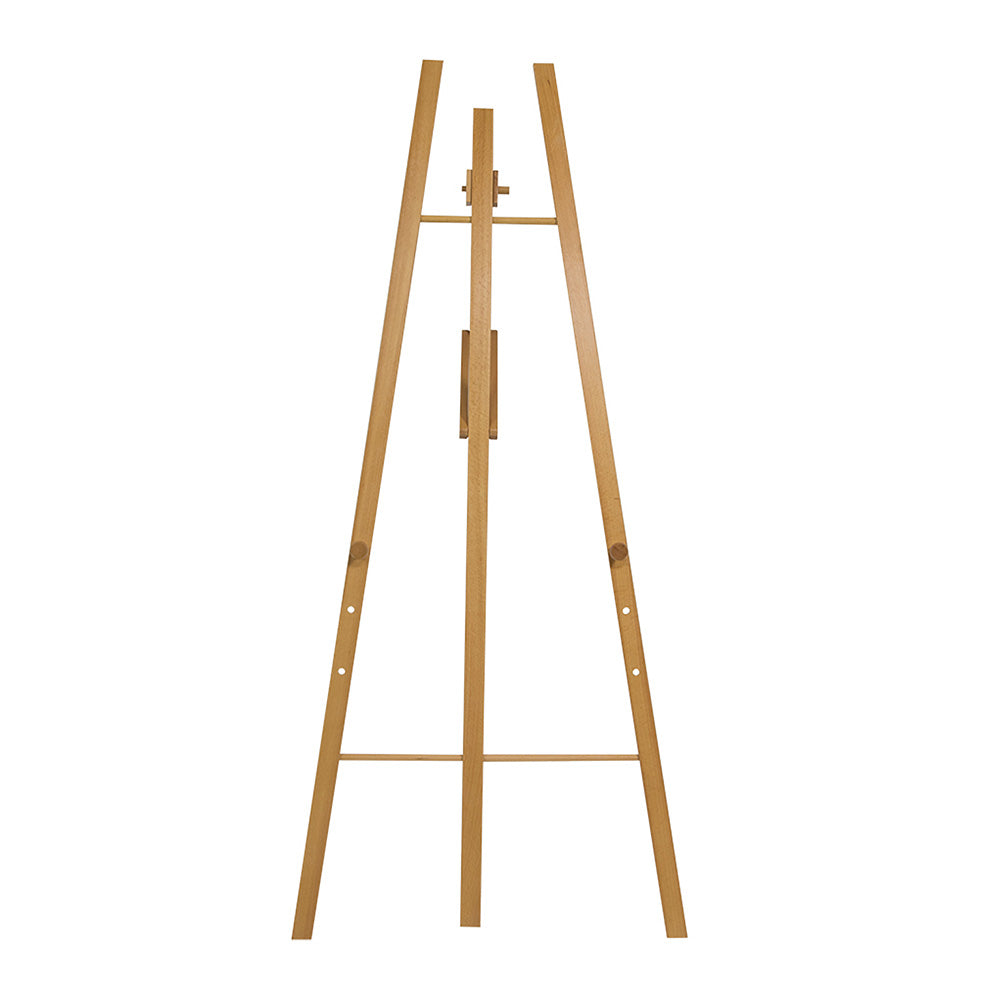 Adjustable Light Lacquered Pinewood Easel - 1650mm x 740mm