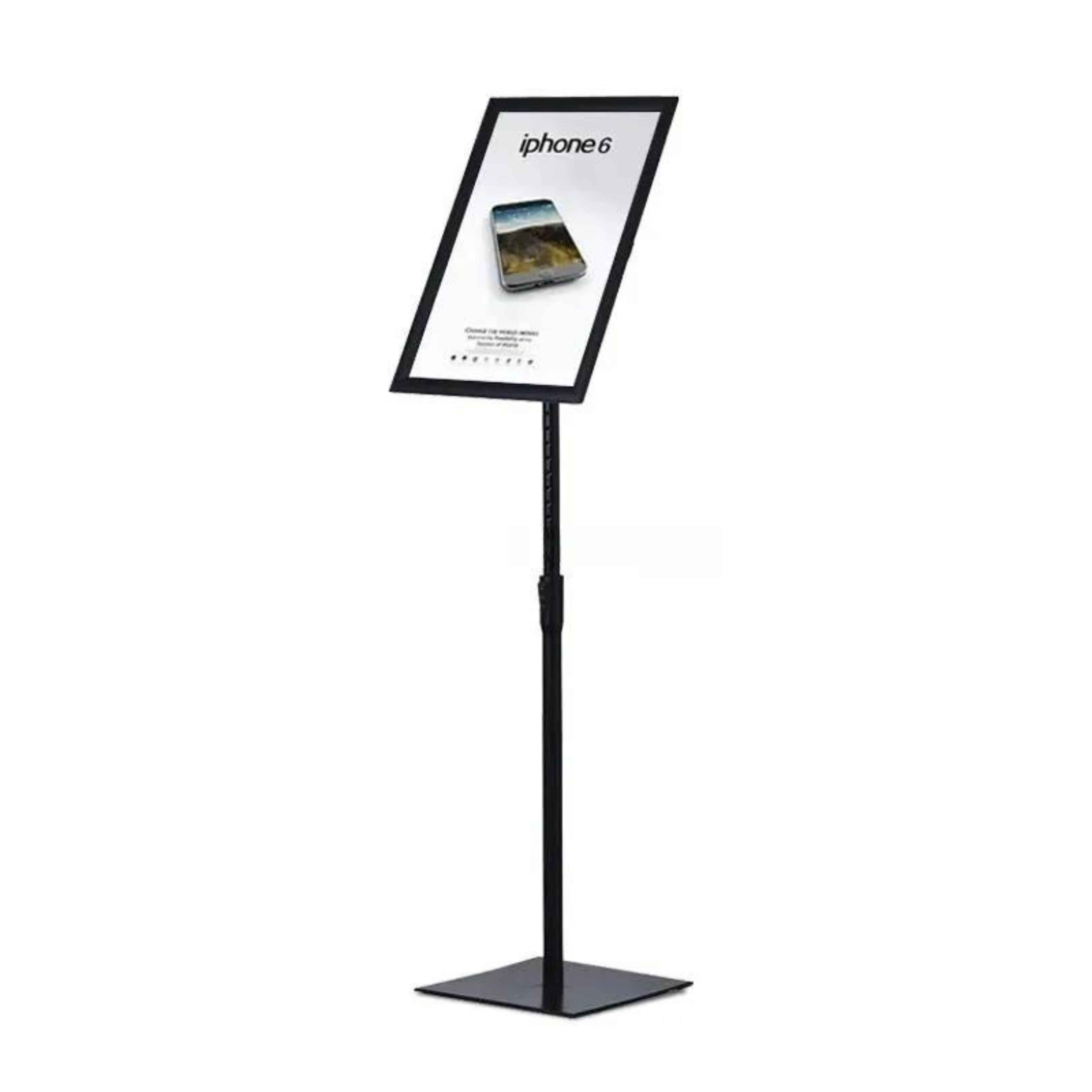 Black Poster Stand For Stand Up Advertising Signs