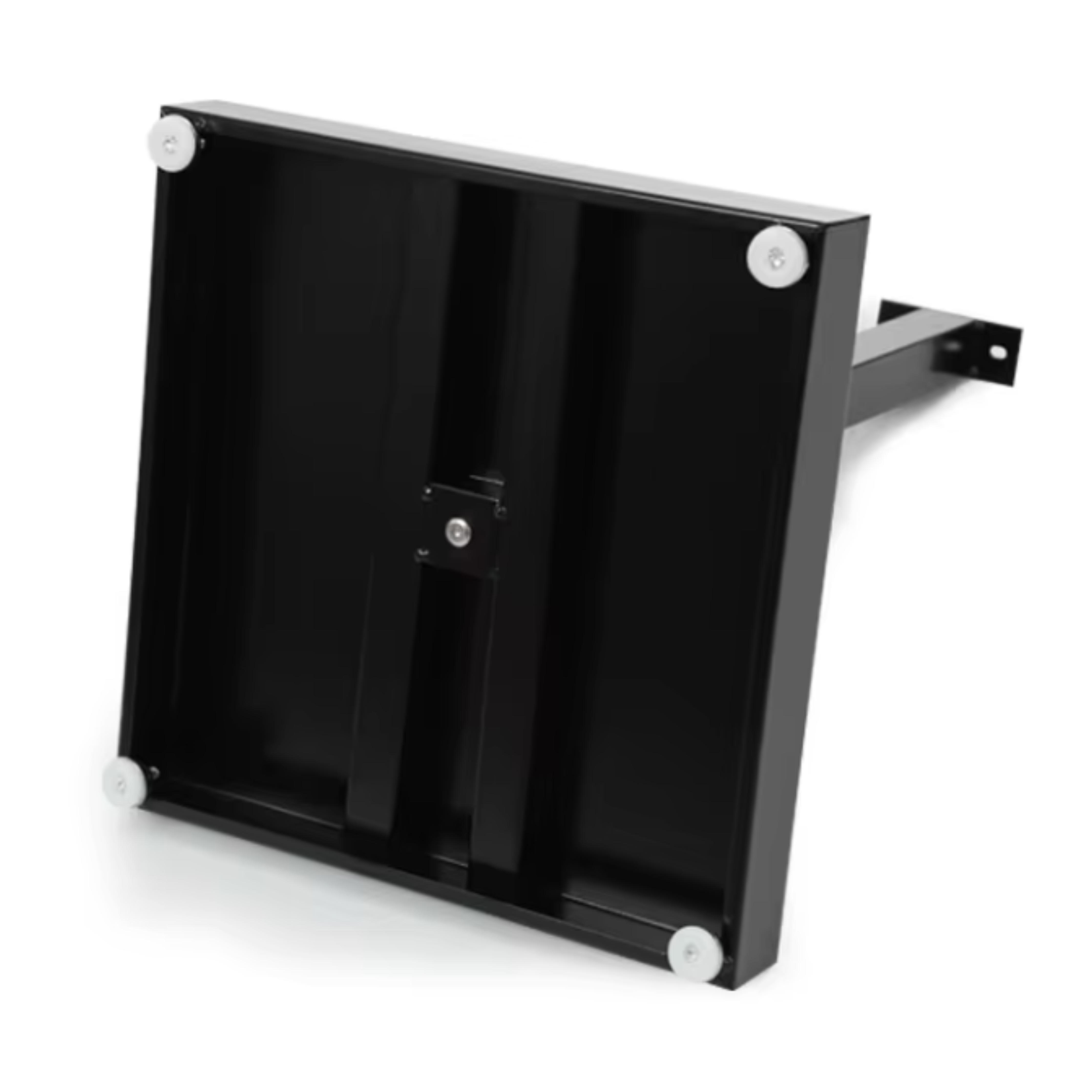 Black Double Sided A1 Info Board Poster Display Stand on Steel Base