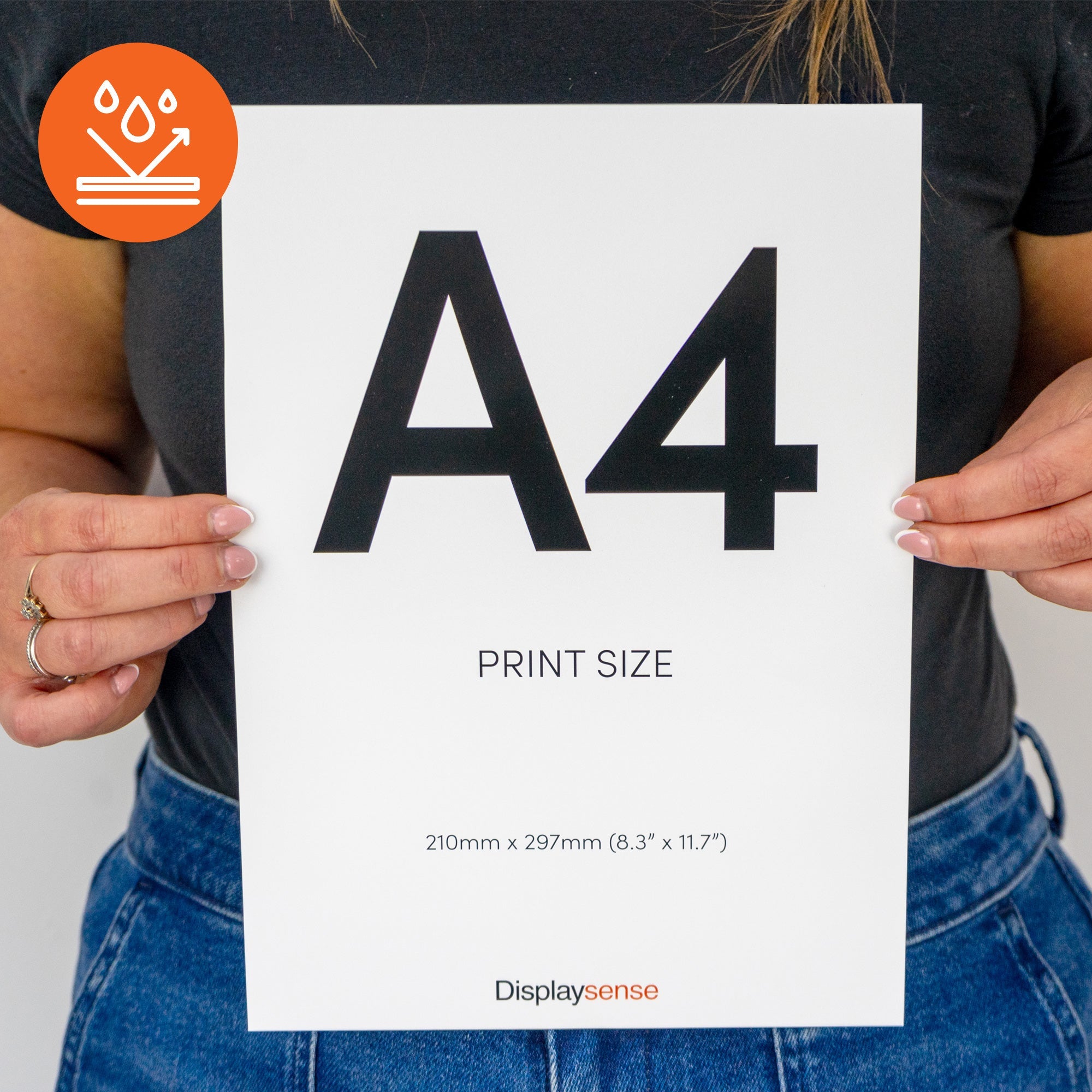 A4 Printing Service on 220gsm Waterproof Polypropylene for Outdoor Posters and Signage