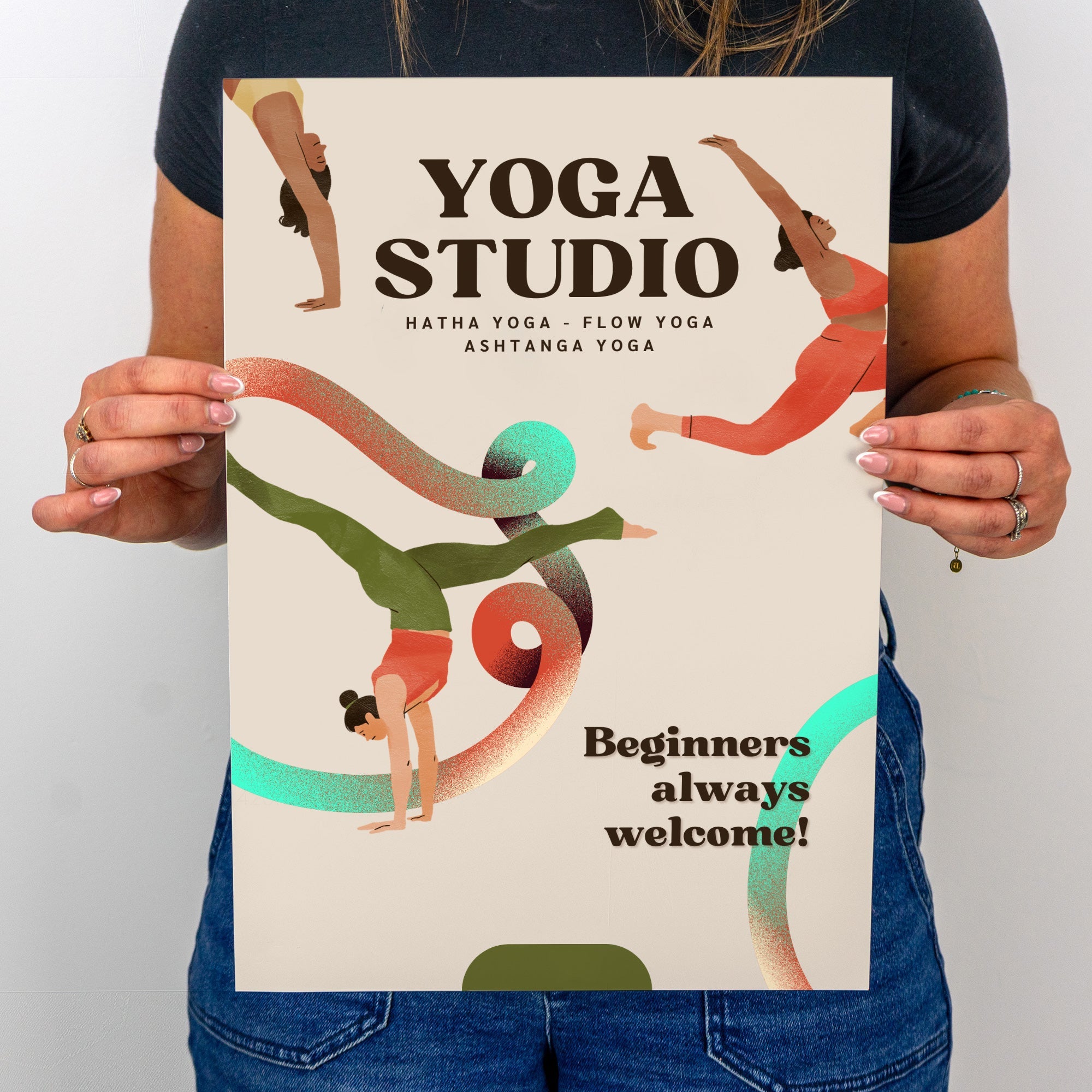 Professional A3 indoor poster printing on smooth 190gsm silk paper for vibrant and durable signage.
