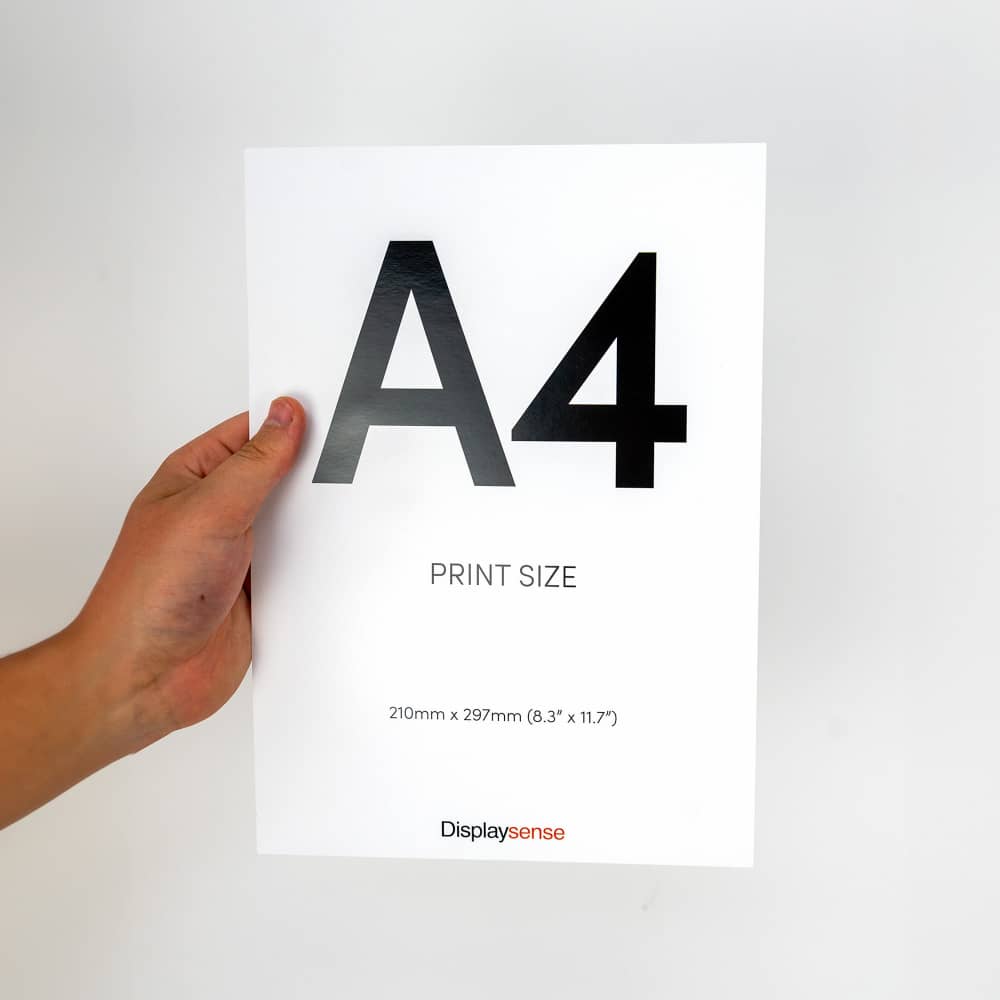 A4 Double-Sided Leaflet Printing Service On 150gsm Silk Paper