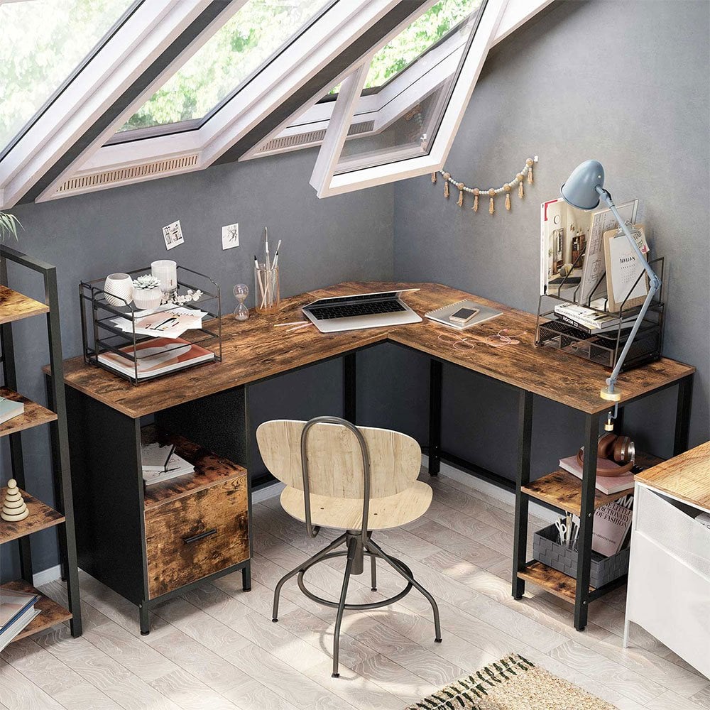 Large Corner Home Office Desk With Storage Displaysense   Office Corner Desk With Cabinet And Shelves P3967 15075 Image 